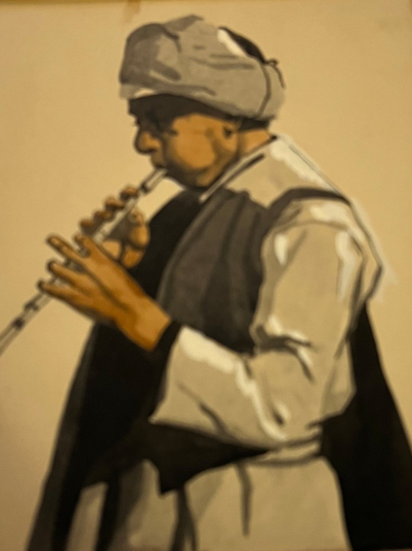 Man with Flute (1940)