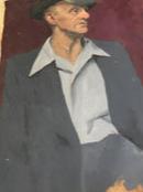 emanuel schary painting man with grey shirt (late 1930's)