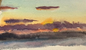 emanuel schary watercolor autumn sunrise (1938)