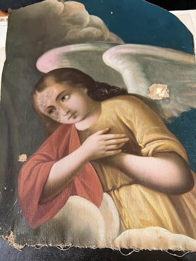 emanuel schary painting angel (1940's)