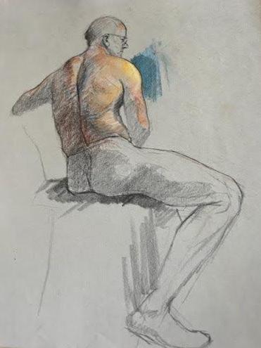 emanuel schary sketch model (1940s)