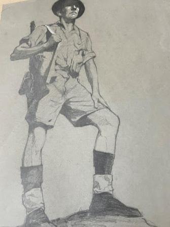 emanuel schary sketch in the army (1944)