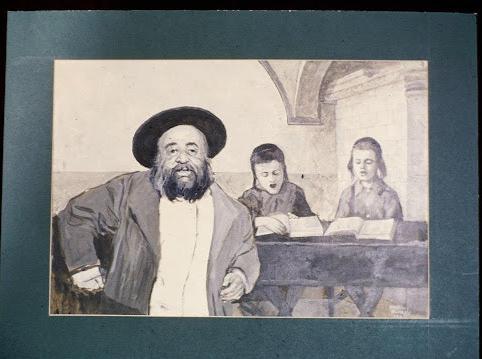 emanuel schary sketch yeshiva (1950s)