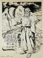 emanuel schary lithograph moses – exodus ki-tisa (1976)