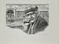 emanuel schary lithograph grow old along with me (1977)